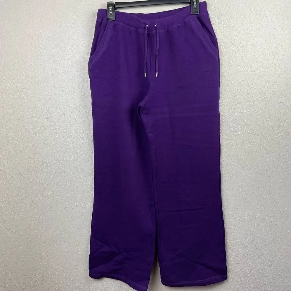 Lauren Ralph Lauren Purple Sweatpants Size M EUC